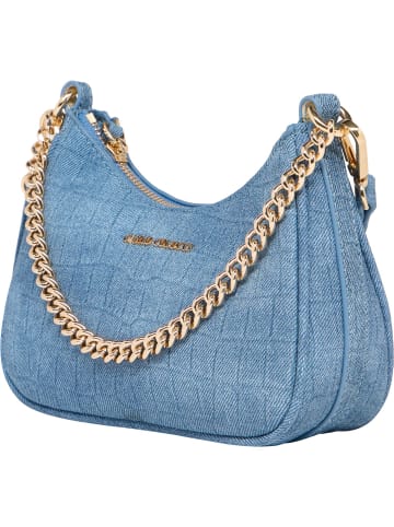 Carlo Colucci Schultertasche Dettole in Blau