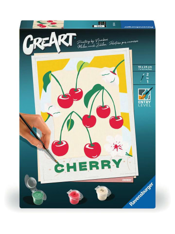 Ravensburger Malprodukte CreArt Adults Trend - Kirschen Ab 12 Jahre in bunt