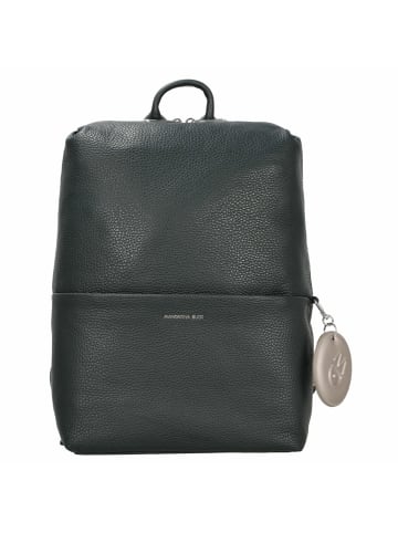 Mandarina Duck Mellow Leather - Rucksack 13" 36 cm Leder (scarab) in scarab