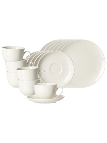 Ritzenhoff & Breker 18er Set Kaffeeservice Casablanca in weiß