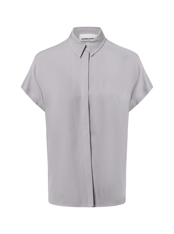 armedangels Kurzarmbluse Larisaana in hellgrau