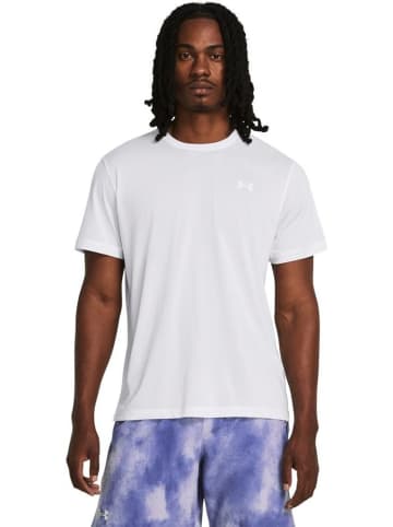 Under Armour Sportshirt "Ua Launch Shortsleeve" in Weiß