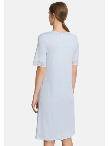 Hanro Nachthemd Moments in Blue dove