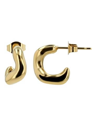 Adeliás Damen Ohrringe – Ohrstecker aus Edelstahl in gold