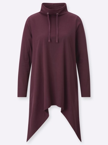 Sieh an! Longshirt in burgund