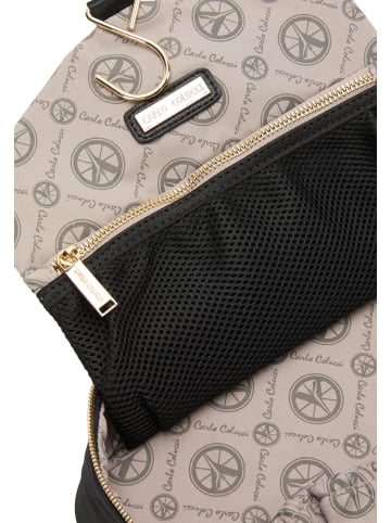 Carlo Colucci Kosmetiktasche Crazzolara in Schwarz