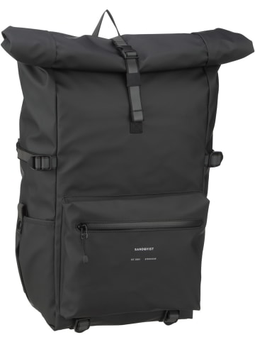 SANDQVIST Rucksack Ruben 2.0 Rolltop in Black