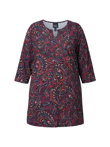 Ulla Popken Longshirt in schwarz