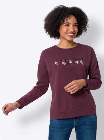 Heine Sweatshirt in burgund