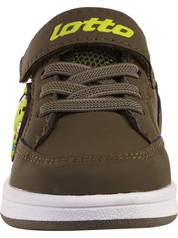 Lotto Kinder Sneaker "Animol " in Olive/Lime