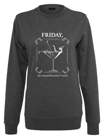 Mister Tee Rundhalsausschnitt in charcoal