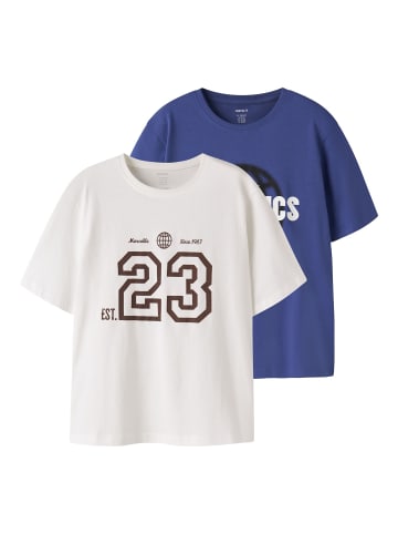 name it T-Shirt in Deep Ultramarine