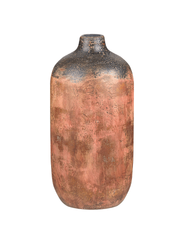 Beliani Blumenvase SARAGOSSA in Kupfer/Schwarz - (W) 23 x (H) 53 x (L) 23 cm