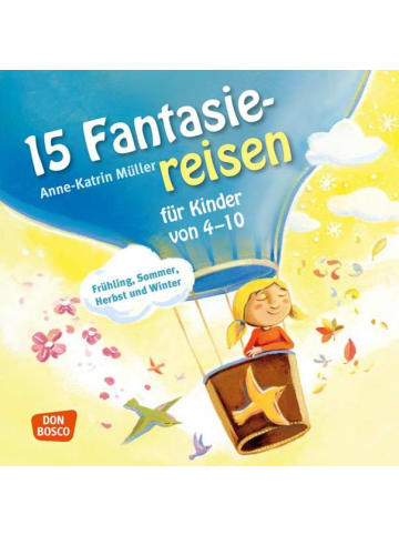 Don Bosco 15 Fantasiereisen für Kinder von 4-10, Audio-Doppel-CD (Audio-CD)