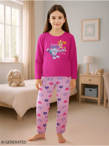 Paw Patrol Paw Patrol Schlafanzug - Girls Rule -   Langarm in pink