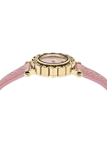 Versace Analoguhr für Damen in Rosa