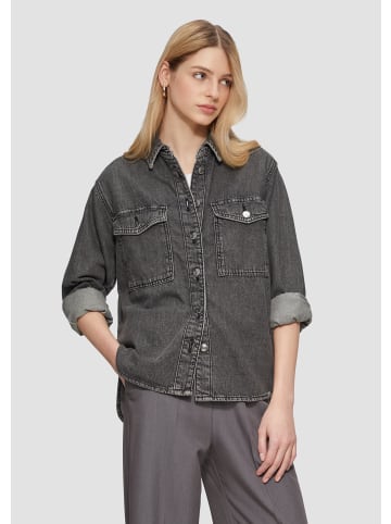 QS Bluse langarm in Schwarz