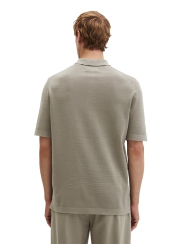 Marc O'Polo Strick-Poloshirt DFB Travel Collection in Frozen Taupe