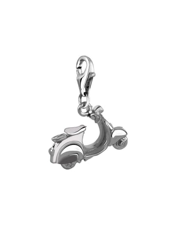 Nenalina Charm 925 Sterling Silber Motorrad in Silber
