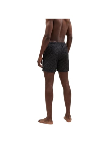 Armani Exchange Schwarz Polyester Badeshorts