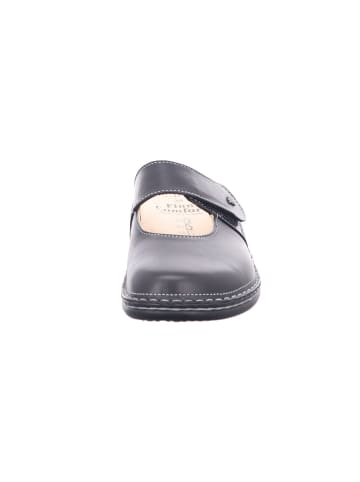 Finn Comfort Clogs in schwarz