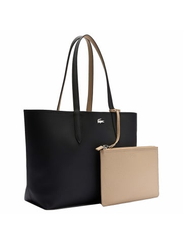 Lacoste Anna - Shopper 35 cm in black/sand