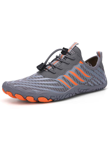 DOTALES ActiveStep Barfußschuhe Grau-Orange 40