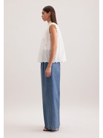 Seidensticker Shirtbluse Regular in Ecru