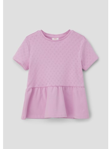 s.Oliver T-Shirt kurzarm in Pink