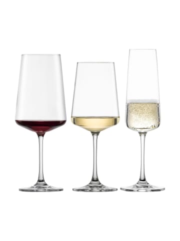 Schott Zwiesel 12-tlg. Wein- & Sektgläser MioVino in in transparent
