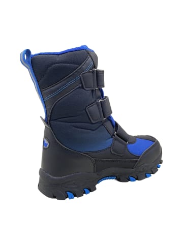 Brütting Klettstiefel in Blau