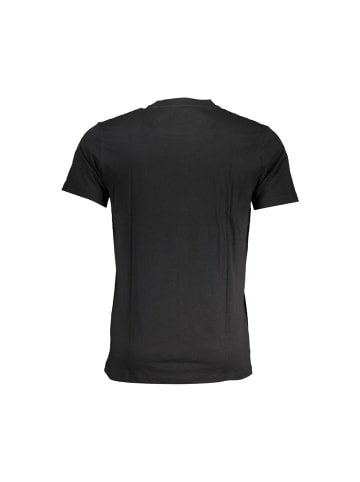 cavalli CLASS Schwarzes Baumwoll-T-Shirt