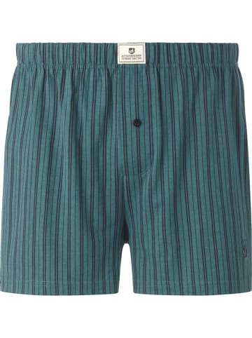 Jan Vanderstorm 2er Pack Boxershorts THURE in blau petrol