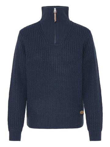 Oxmo Troyer OXEDNA HALFZIP in Blau