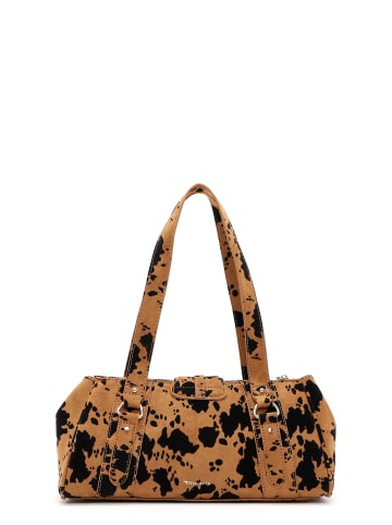 Tamaris Shopper TAS Marina Suede in cognac/black 701