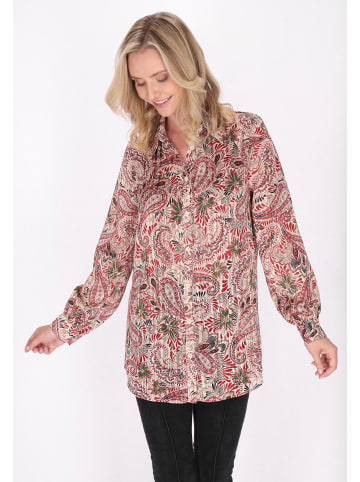 usha FESTIVAL Damen Bluse in Wollweiss Mehrfarbig