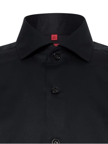 Finshley & Harding Businesshemd - Bügelfrei in schwarz