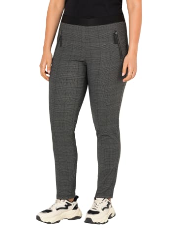 Ulla Popken Schlupfhose in schwarz