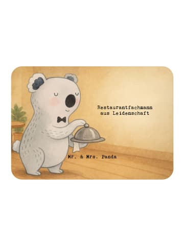 Mr. & Mrs. Panda Magnet Restaurantfachmann Leidenschaft Design m... in Weiß