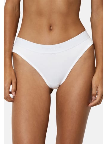 Marc O´Polo Bodywear String Essentials in Weiß / schwarz