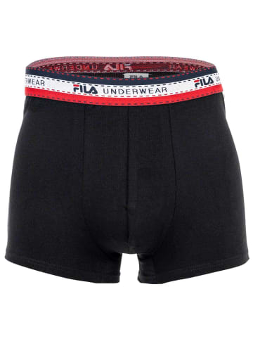 Fila Boxershort 4er Pack in Schwarz