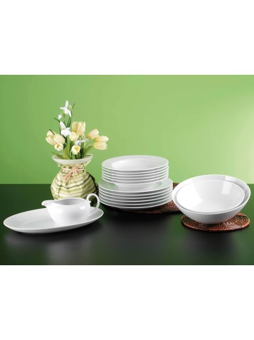 Seltmann Weiden 6er Set Salatschalen Rondo/Liane ø 18,6 cm in weiß