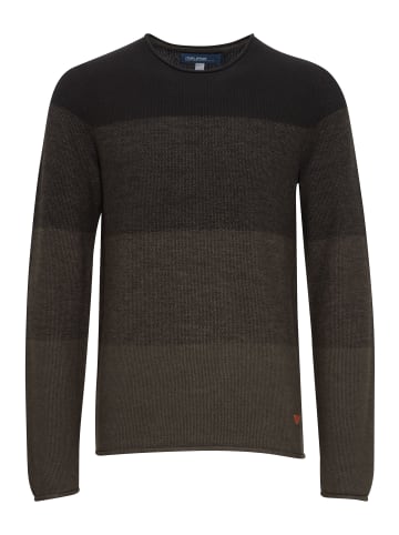 BLEND Strickpullover BHBenno 20707596ME Strickpullover mit Farbverlauf in Schwarz