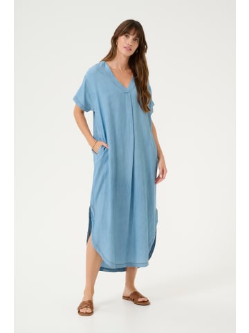 CULTURE Kleid CUcitha A-shape in Light Blue Wash