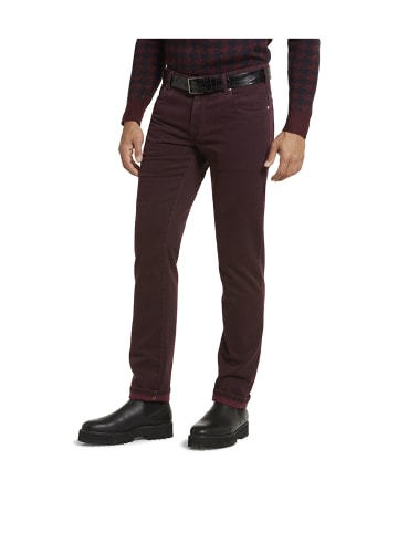 Meyer Slim-Fit-Jeans M5 in dunkelrot