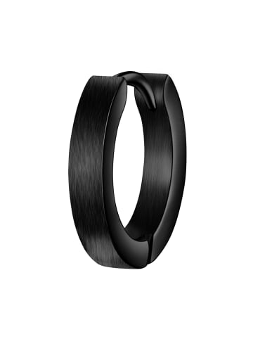 True Rebels Ohrringe aus Edelstahl in schwarz