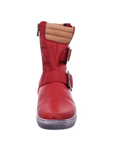 Esgano Damenstiefel kalt flach  in  Rot