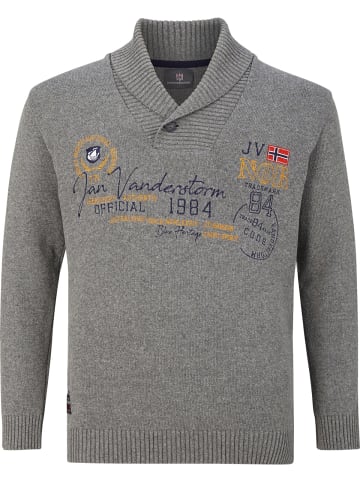 Jan Vanderstorm Pullover HAMAR in grau