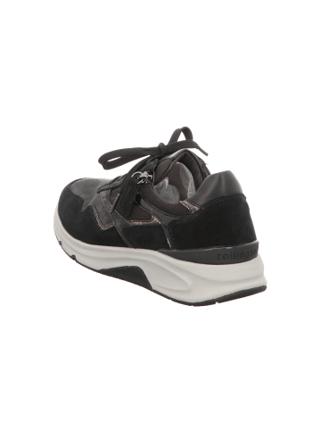 rollingsoft Schnürschuh bequem in grau