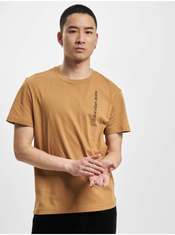 Calvin Klein T-Shirts in tobacco brown